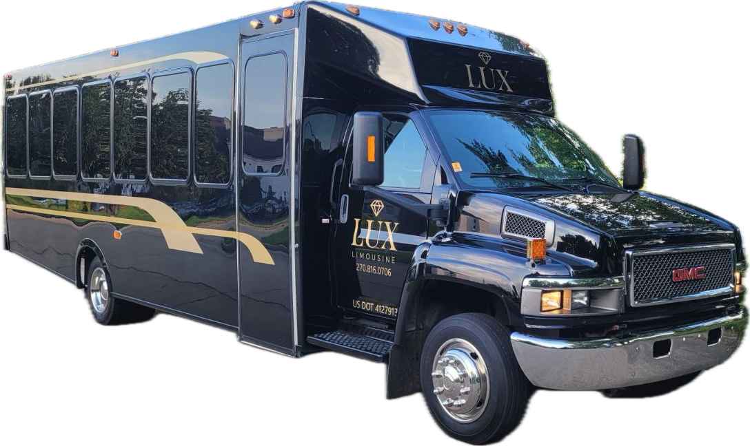 Black Diamond — GMC Luxury Limo Bus 24